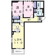 ポプルス Yの間取り画像