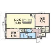 シャーメゾングラン今在家の間取り画像