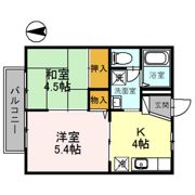 ファミールコーポ高屋1の間取り画像