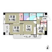 リバーサイド東信の間取り画像