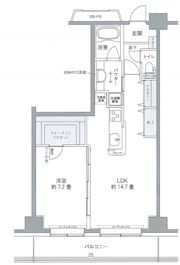 プライムアーバン豊洲の間取り画像