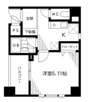 プライムアーバン千代田富士見の間取り画像