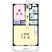 ラヴィータ白子の間取り画像