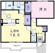 ラ・フィーネの間取り画像