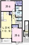 グラン フレールⅡの間取り画像