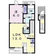 ネガット松並 Aの間取り画像