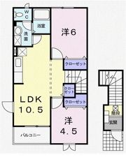 エルグランドⅡAの間取り画像