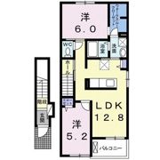 ピアッツァ高木 Bの間取り画像