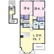 コンストライフAブロックの間取り画像