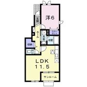 メビウスの間取り画像
