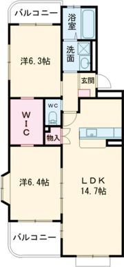 ルミナスの間取り画像