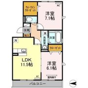 ブレジオぴあの間取り画像