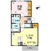 ラヴィーヌの間取り画像