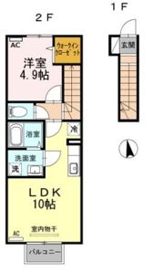 シャンクスの間取り画像
