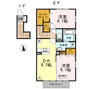 セジュールグレイス B棟の間取り画像