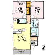 Hararan Castleの間取り画像