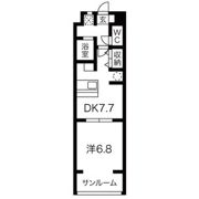 サン・ウエダビルIIの間取り画像