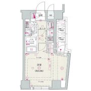 エステムプラザ名古屋・栄プレミアムの間取り画像