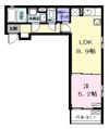 カーサ川前の間取り画像
