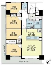 Sophia Garden博多の間取り画像