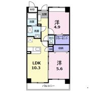 カイザー姪浜の間取り画像