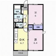 アグリティーノ Aの間取り画像