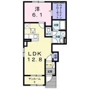 グランアンジュの間取り画像