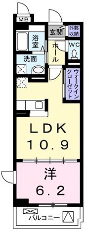 ベル・オーブの間取り画像