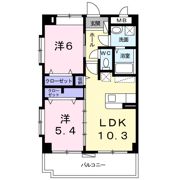 パークサイド ナオの間取り画像