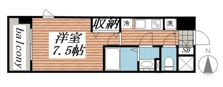 メゾン・ド・ヴィレ千葉中央の間取り画像