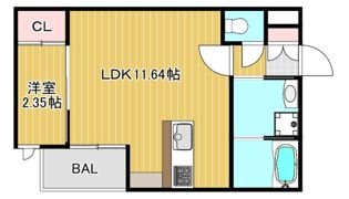 セブンプロート府中町本町の間取り画像