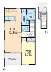 Sky House（スカイハウス）の間取り画像