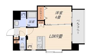 コスモシティー天文館の間取り画像