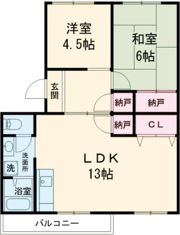 パークサイド秋葉の間取り画像