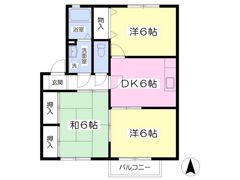 アースアイランドⅡの間取り画像