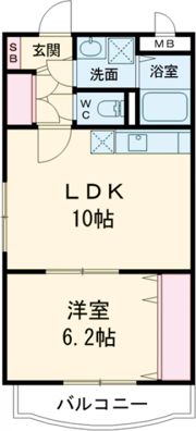 ジュエルSKの間取り画像
