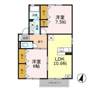 ベルツリーの間取り画像