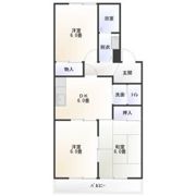 マンション岡田の間取り画像
