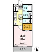 プロスペリテ美園の間取り画像