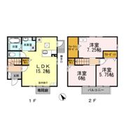 Dーroom東境の間取り画像