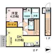 ビリーヴの間取り画像
