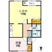 セジュールM・Sの間取り画像