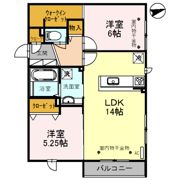 Le Calmeの間取り画像
