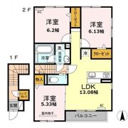 アレイズの間取り画像