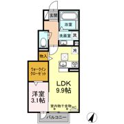 ラ・クレールの間取り画像