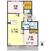 ラ・グラシューズの間取り画像