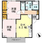 ナル・グランデU D棟の間取り画像