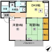プレジール千田の間取り画像