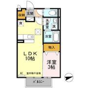 クレールレセンテ A棟の間取り画像