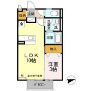 クレールレセンテ A棟の間取り画像
